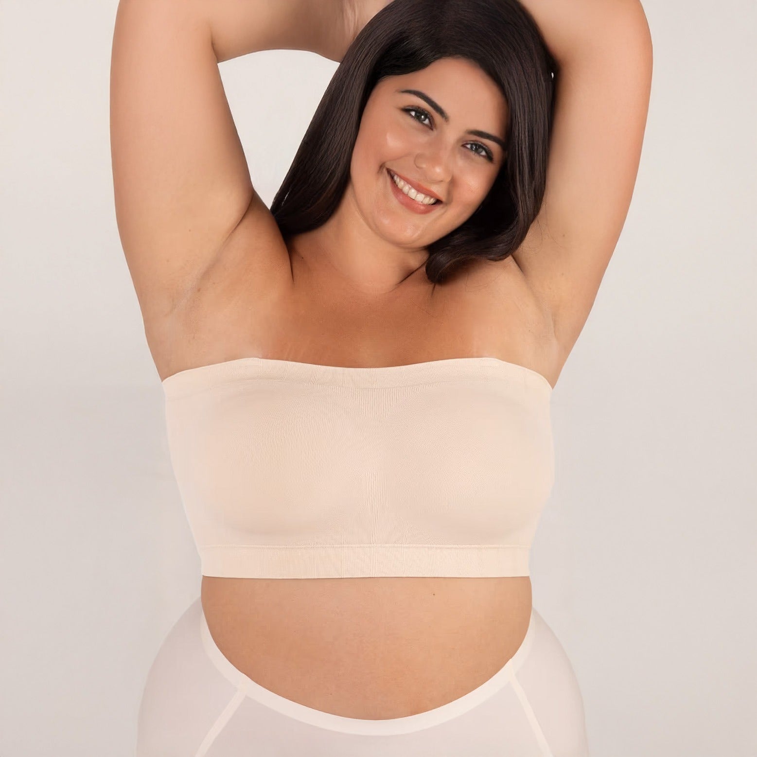 Dalita - Biustonosz Bandeau z Odpinanymi Ramiączkami