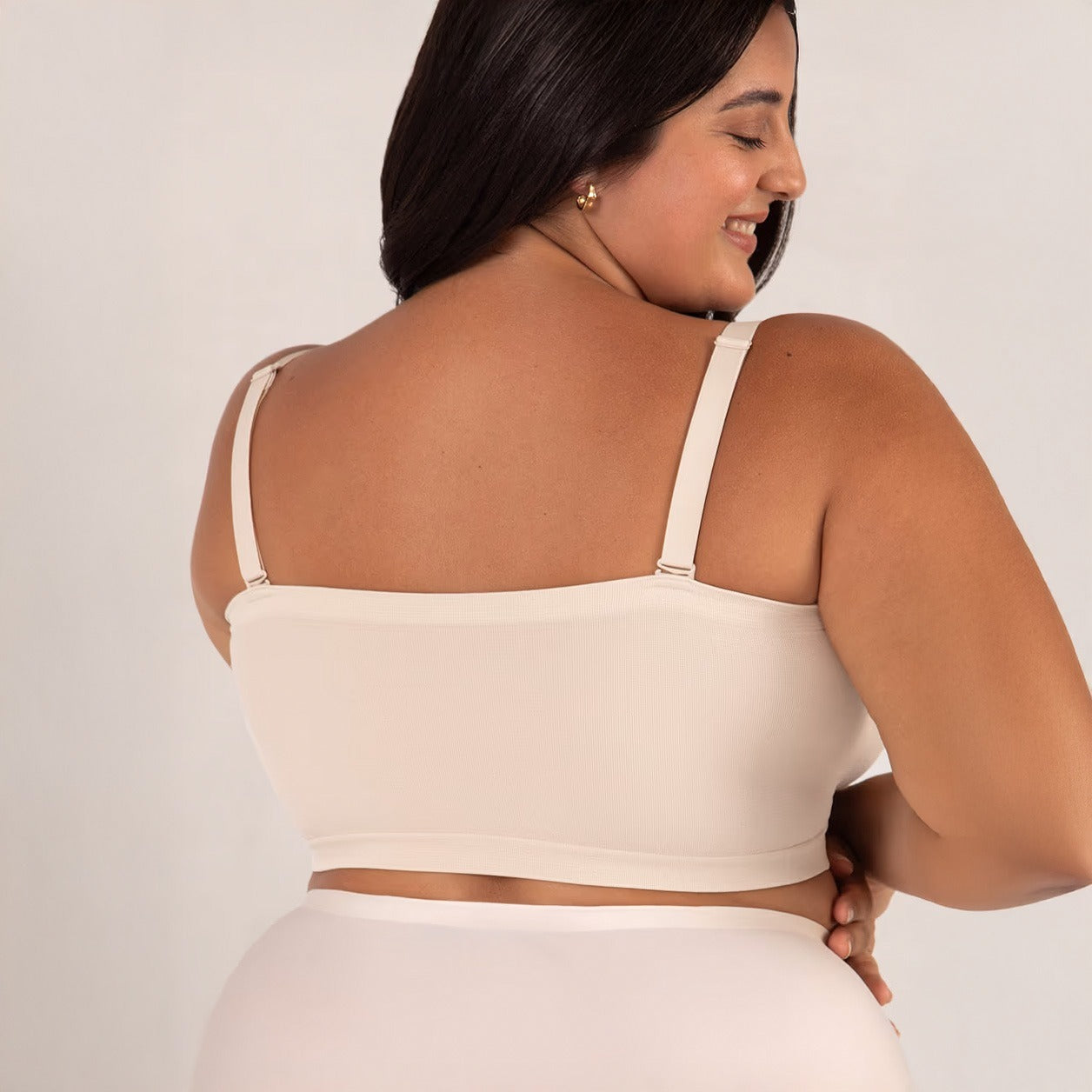 Dalita - Biustonosz Bandeau z Odpinanymi Ramiączkami