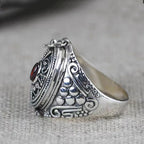 Bague Anneau de Style Ethnique avec Ouverture