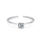 Bague Anneau en Zircon Coloré Pierre de Naissance