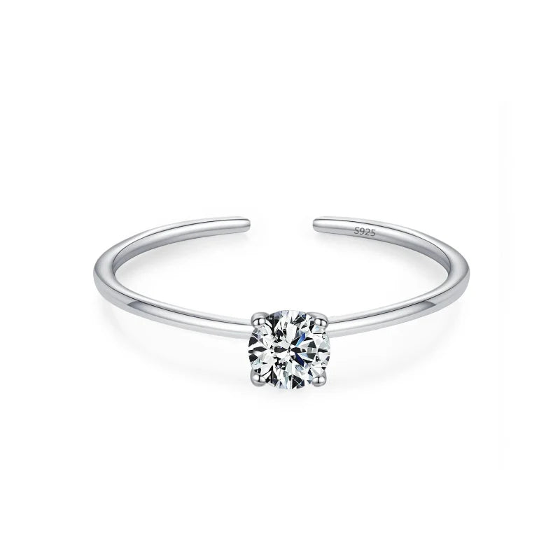 Bague Anneau en Zircon Coloré Pierre de Naissance