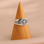 Bague Anneau Rose des Vents