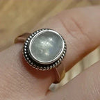 Bague Anneau Fertilité Pierre de Lune