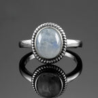 Bague Anneau Fertilité Pierre de Lune