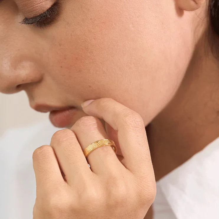 Bague Anneau Soleil