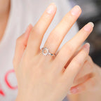 Bague Anneau Soleil pour Femme argent