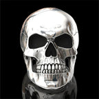 Bague Anneau Tête de Mort Gothique