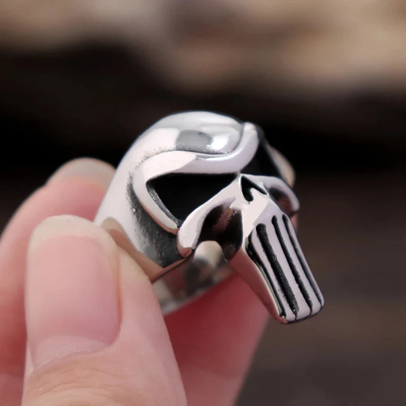 Bague Anneau Tête de Mort Homme
