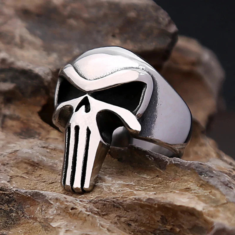 Bague Anneau Tête de Mort Homme