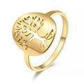 Bague Arbre de Vie Couleur Or