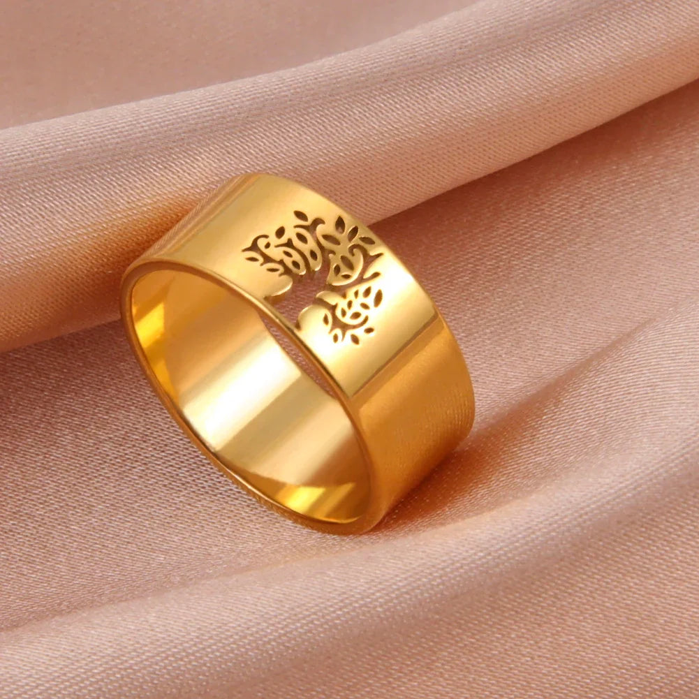 Bague Arbre de Vie Eternité or