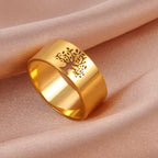 Bague Arbre de Vie Eternité or