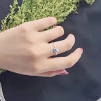 Bague avec Triangle Iceberg