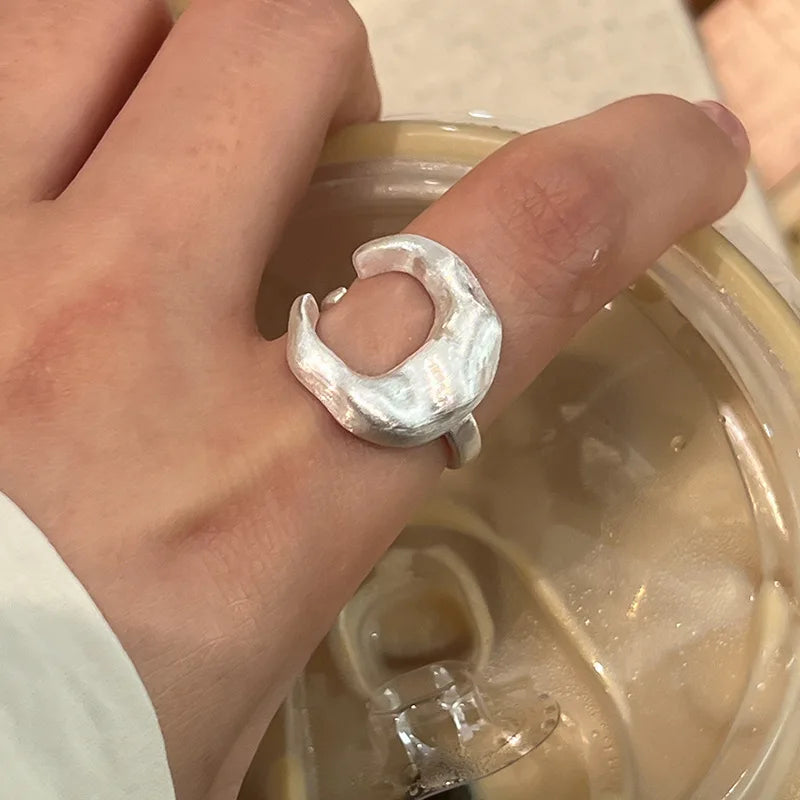 Bague Croissant de Lune Pour Femme