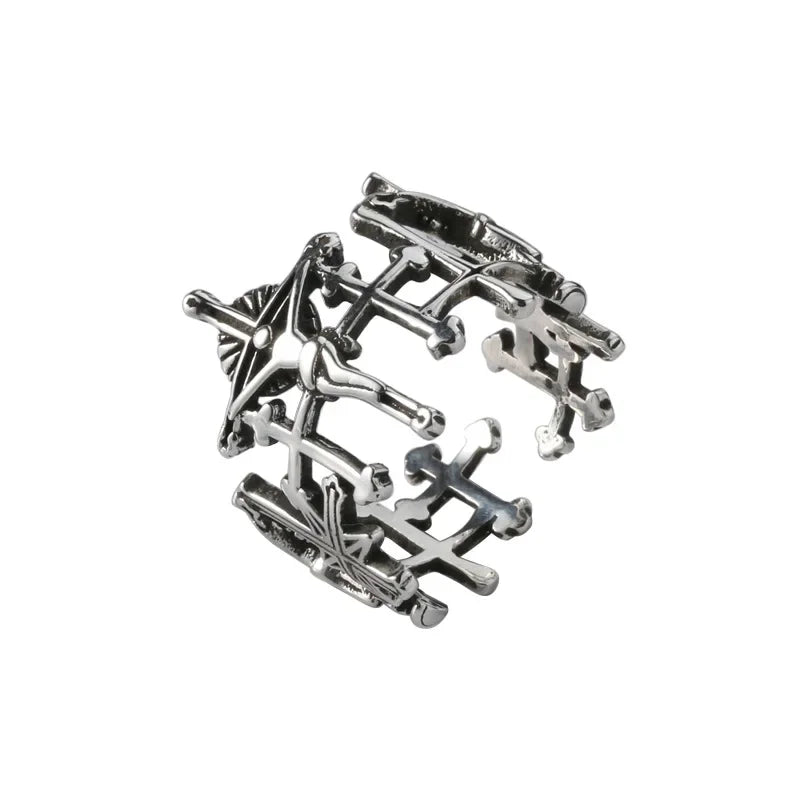 Bague Croix de Jésus Homme ou Femme