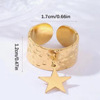 Bague de Charme Etoile pour Femme