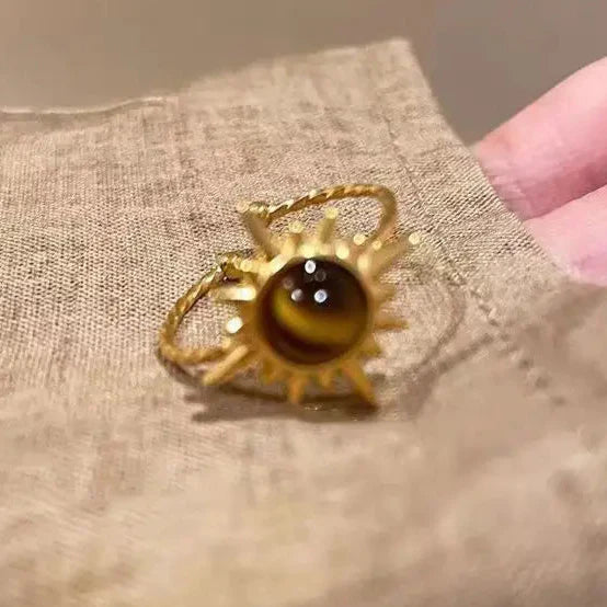 Bague de Protection Oeil de Tigre