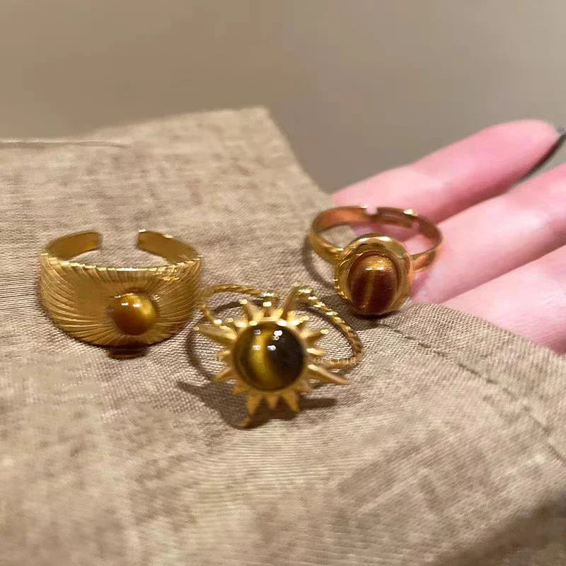 Bague de Protection Oeil de Tigre