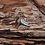 Bague en Pierre Oeil de Tigre Homme ou Femme