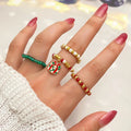 Bague Femme de Noël