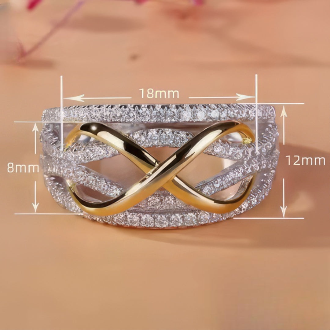 Bague Infini Or & Diamant pour Femme