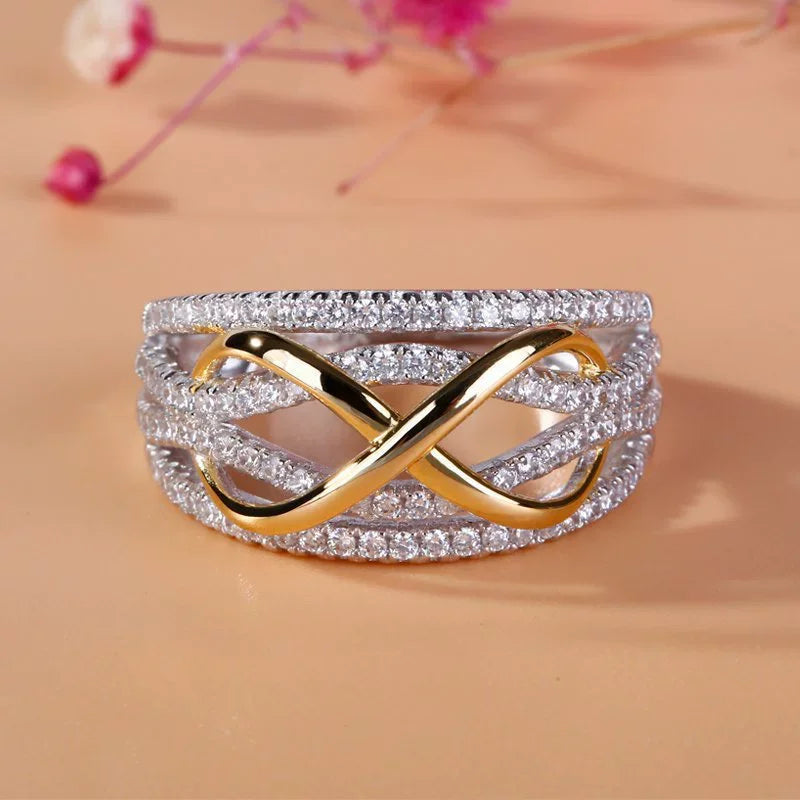 Bague Infini Or & Diamant pour Femme