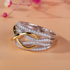 Bague Infini Or & Diamant pour Femme