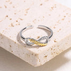 Bague Infini Plume