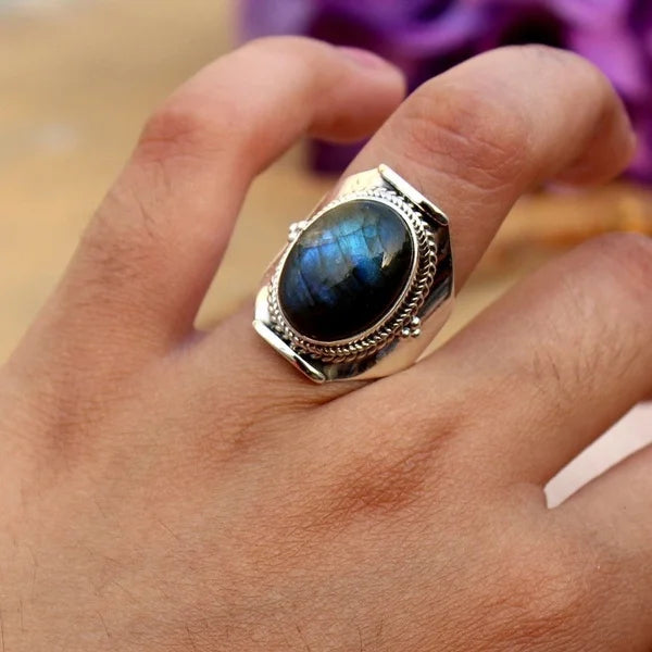 Bague Labradorite