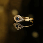 Bague Mauvais Oeil Bleu Turc