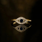 Bague Mauvais Oeil Bleu Turc