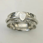 Bague Petit Coeur Coloré