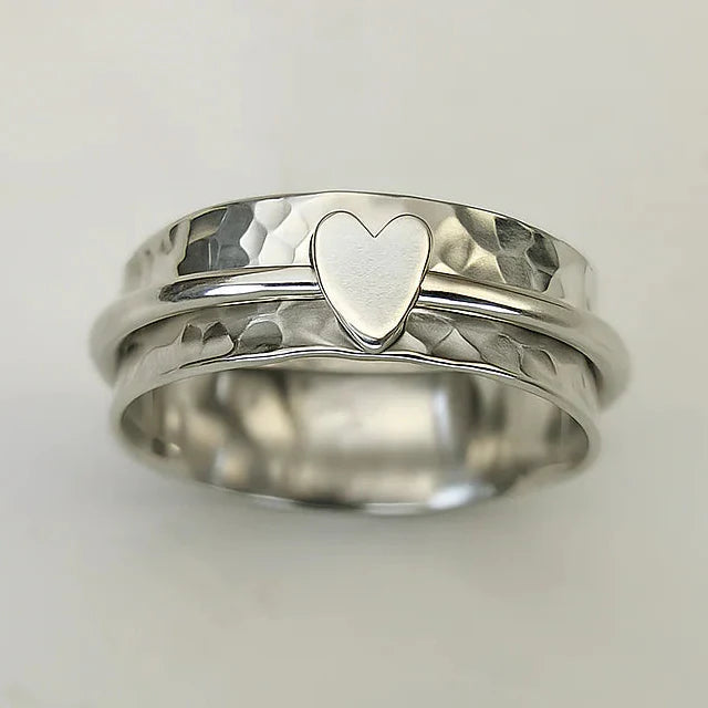 Bague Petit Coeur Coloré