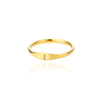 Bague femme initiale i