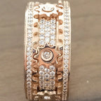 Bague Tournante "les Rouages du Temps" Anti-Stress