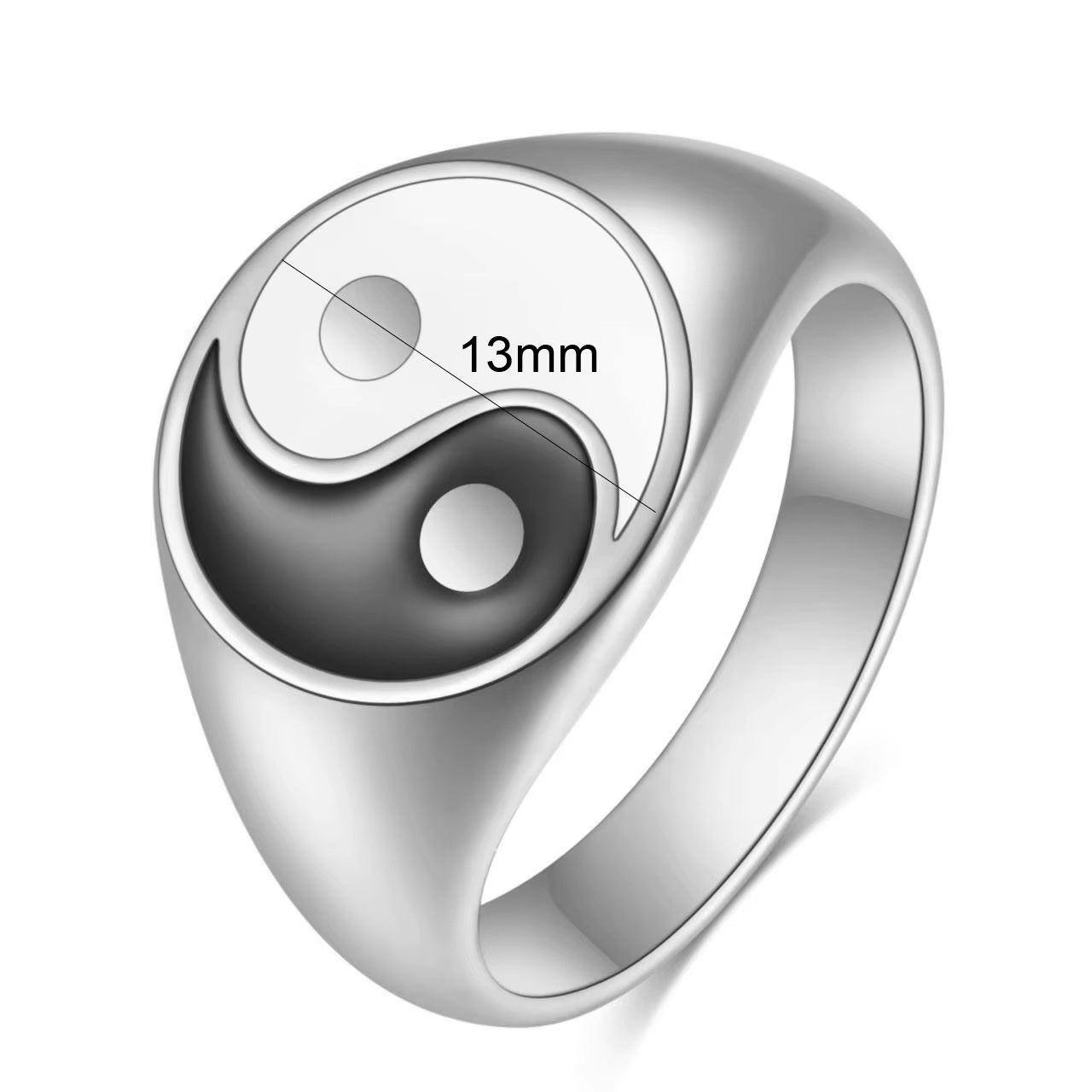 Bague Yin Yang Homme Femme