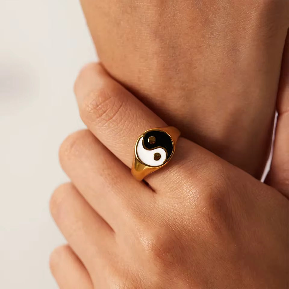 Bague Yin Yang Homme Femme
