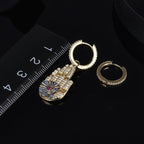 Boucle d'Oreille Main de Fatma