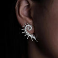 Boucles d'Oreilles Clou Design Coquillage