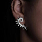 Boucles d'Oreilles Clou Design Coquillage