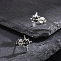 Boucles d'Oreilles Clou Etoile avec Zircon
