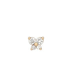 Boucles d'Oreilles Clou Pierre de Naissance
