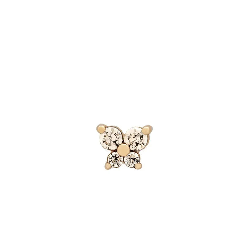 Boucles d'Oreilles Clou Pierre de Naissance
