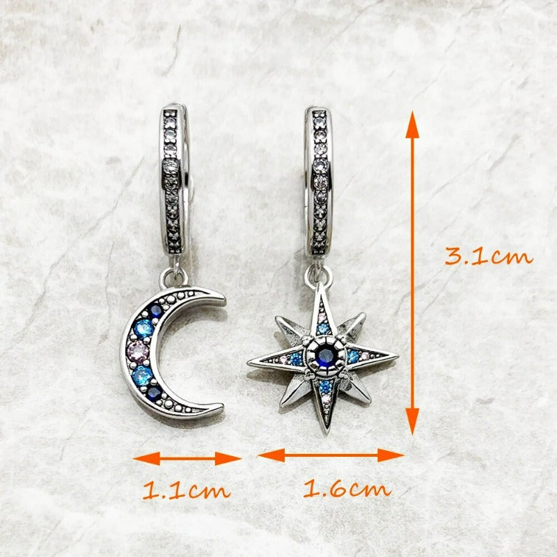 Boucles d'Oreilles Nuit Étoilée - Exception®