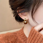 Boucles d'Oreilles Pendantes de Protection Oeil de Tigre