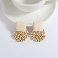 Boucles d'Oreilles Pendantes de Style Bohême Effet Naturel