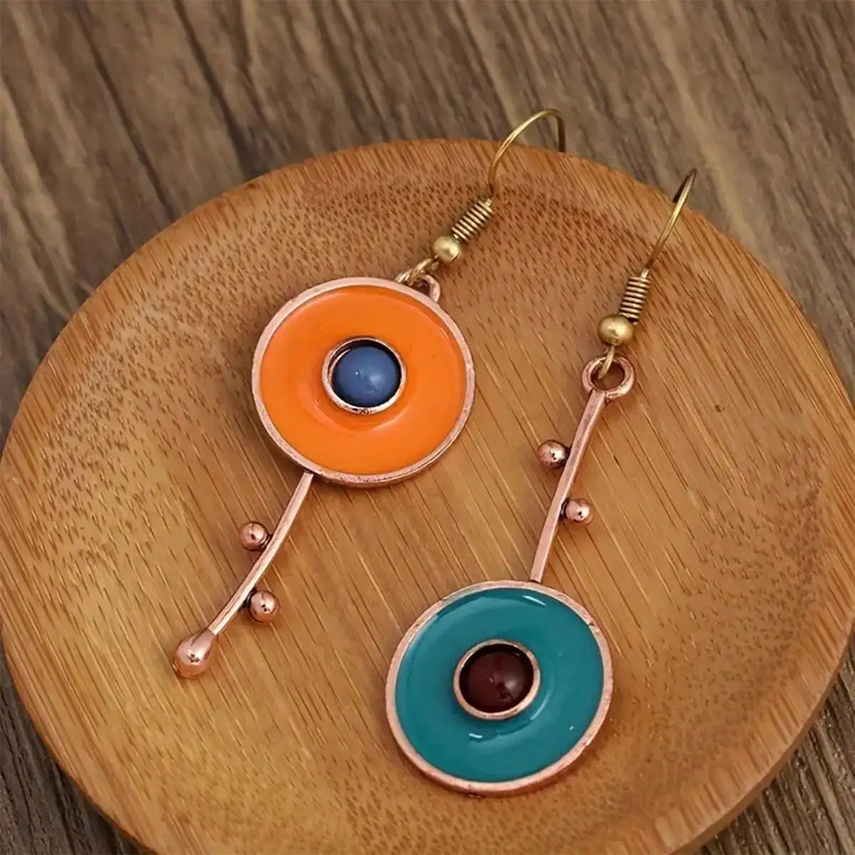 Boucles d'Oreilles Pendantes Ethniques Atypiques