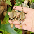 Boucles d'Oreilles Pendantes Gland