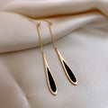 Boucles d'Oreilles Clou Goutte d'Eau Délicate