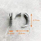 Boucles d'Oreilles Serres d'Argent - Exception®